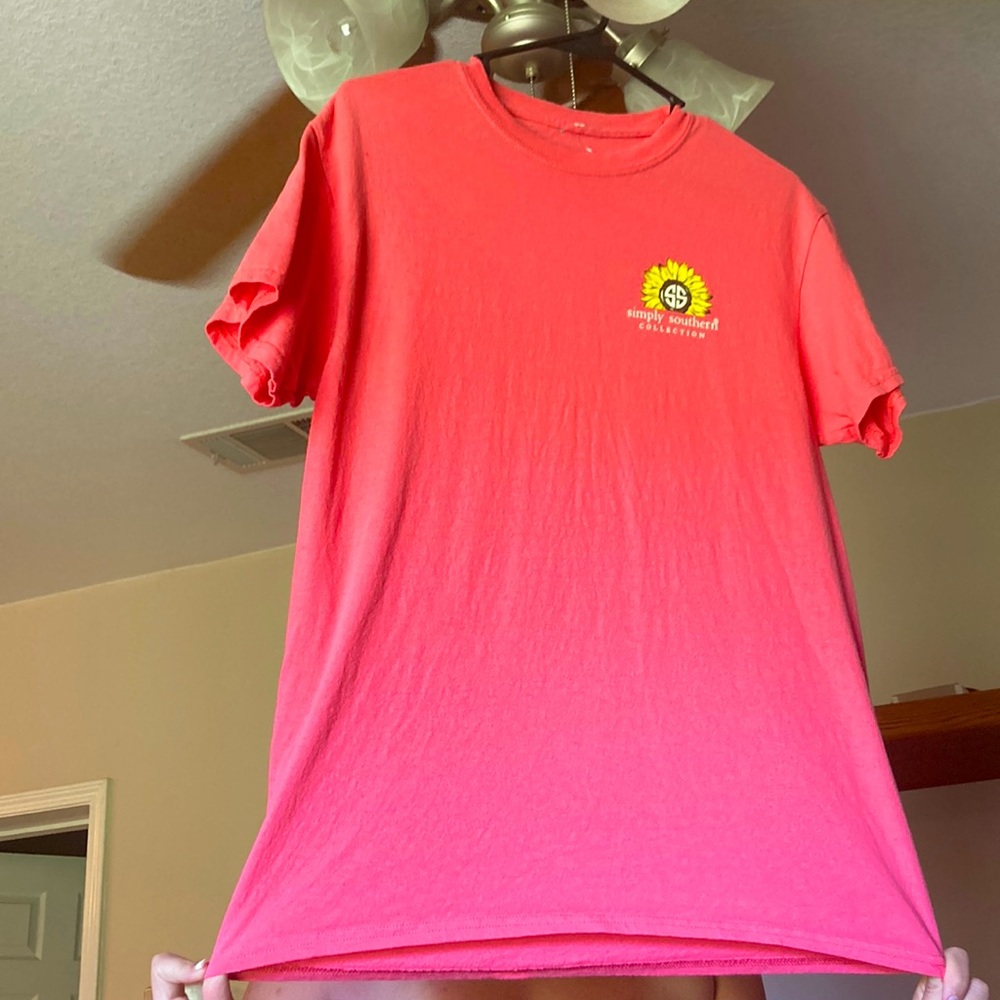 A beautiful pink simply southern t shirt.